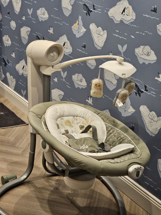 Шезлонг , электронная качеля
Модель: W 1306 - Joie Serina Swivel