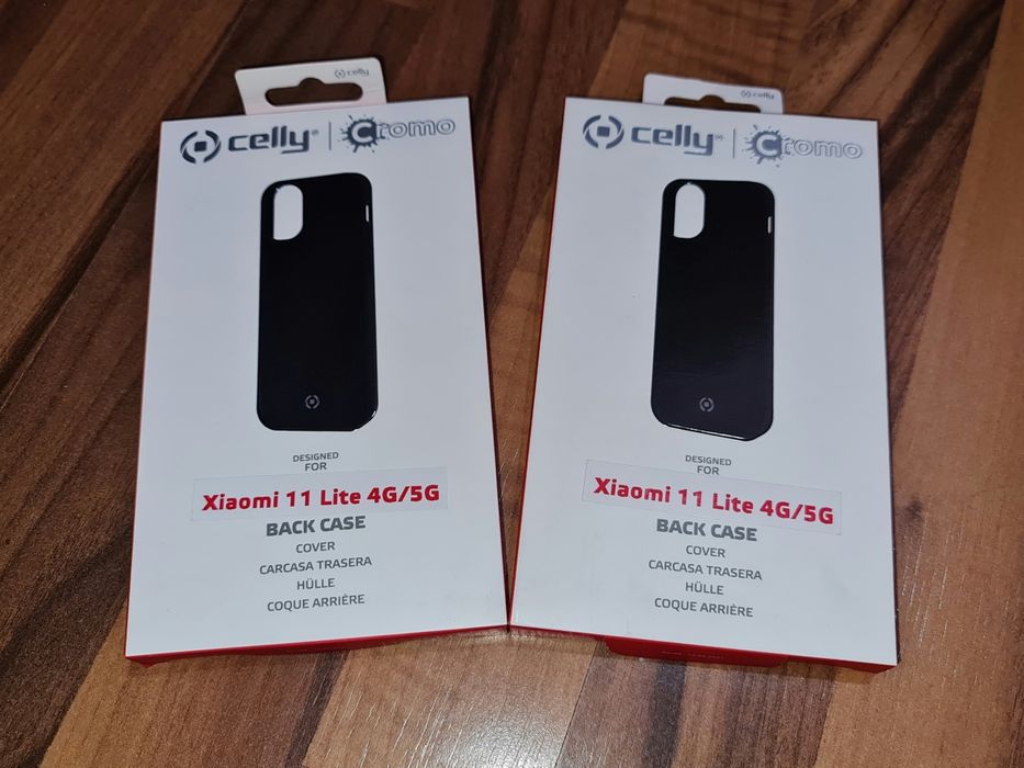 Husa silicon originala Celly Xiaomi Mi 11 Lite 4G/5G si 11 Lite 5G NE