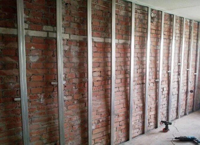 Гипсокартонные работы.