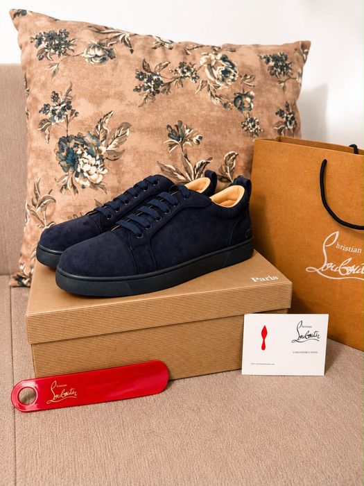 Christian Louboutin Low Blue Edition