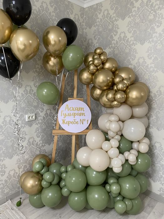 Гелевые шары.Фотозона