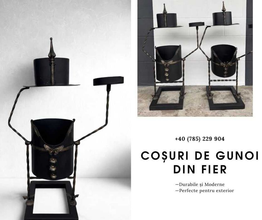 Urne/Coșuri de gunoi Decorative,Inedite
