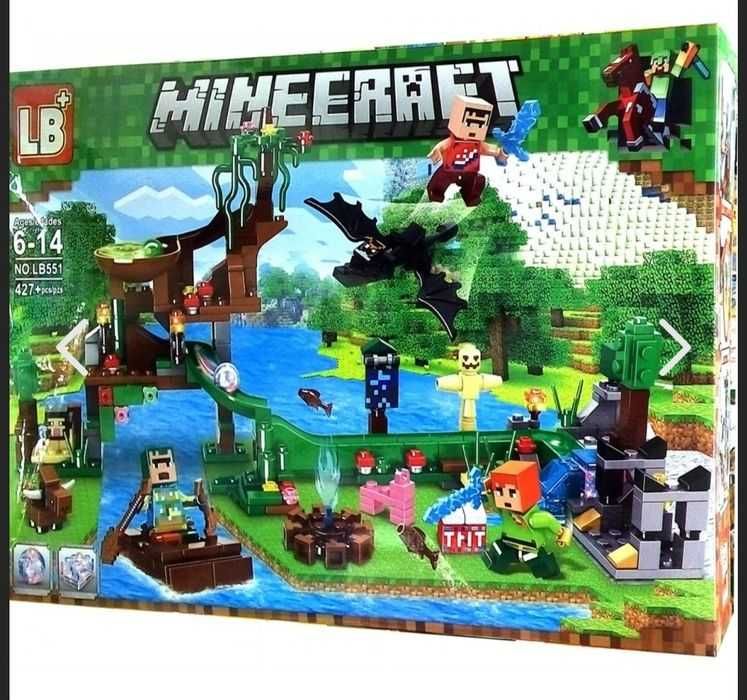 Голям Конструктор Майнкрафт , Minecraft Frozrn frieds police ninjago