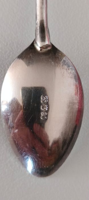 Ложечки кофейные. Серебро.