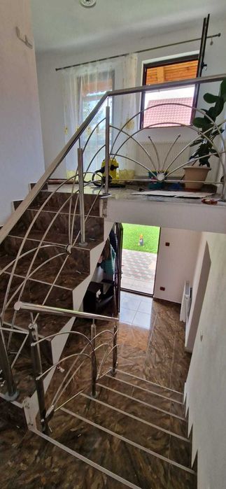Balustrada inox,balustrade din inox,mana curenta inox ,balcon,scara