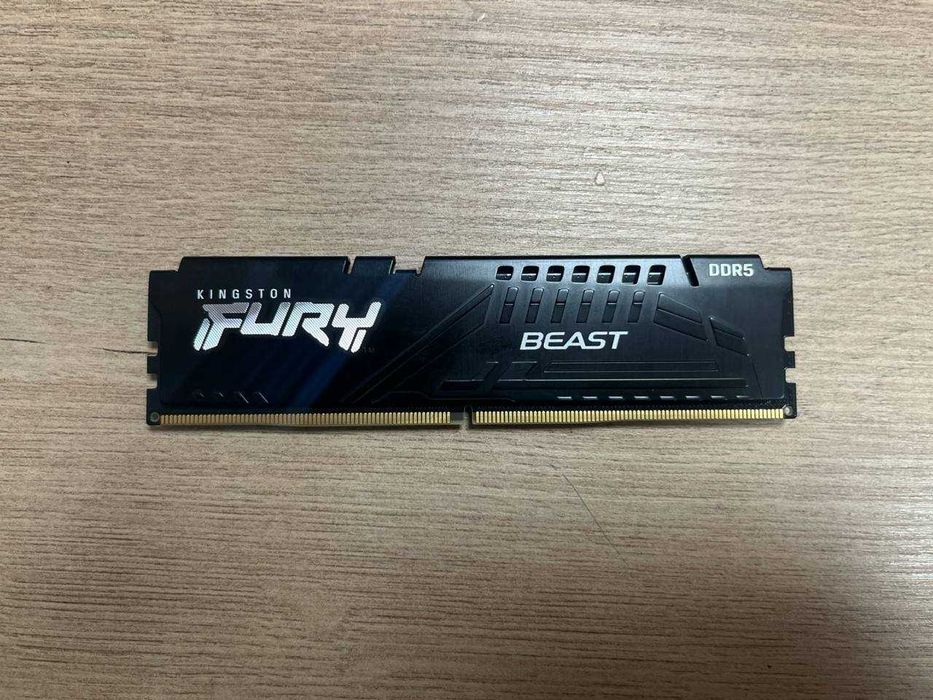 Оперативная память ОЗУ DDR5 DIMM 16 GB 5200 MHz Kingston Fury Beast