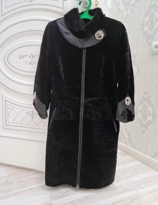 Шуба  мутон новый