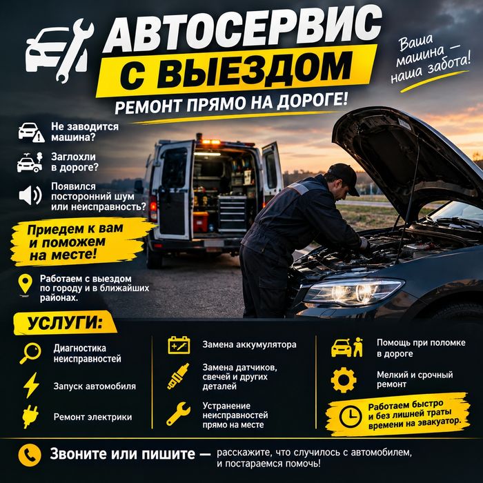Автосервис на выезд
