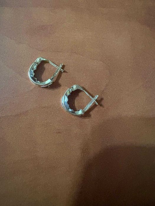 Cercei aur 14 k 1.68 grame