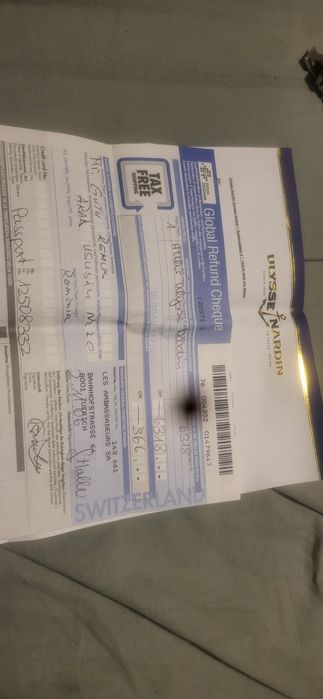 Ulysse Nardin.Ceas original de vanzare