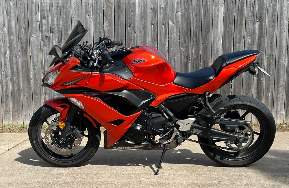 Kawasaki Ninja 650 2017 на ЧАСТИ