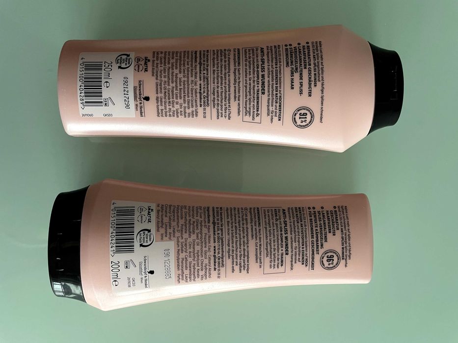 Vand set sampon si balsam Schwarzkopf Gliss Hair Repair, 250+200 ml