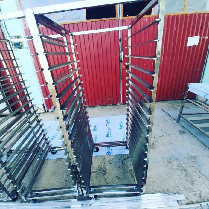 Стеллаж сушилка нержавейка