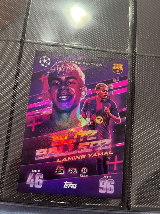 Lamine yamal limited edition psa10 barcelona blitz ballerz