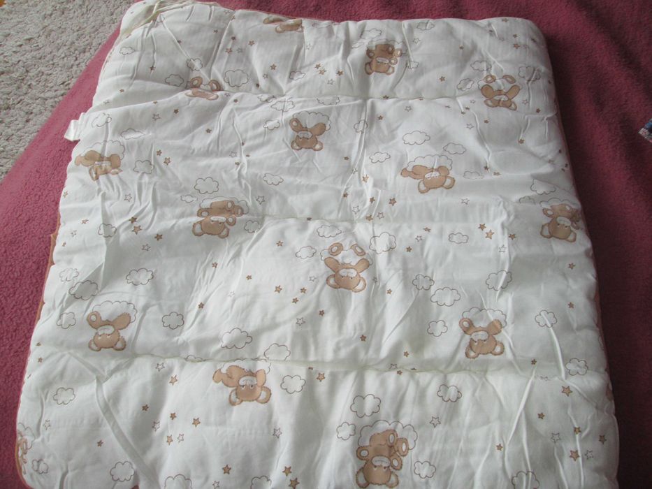 plapumioara cu ursuleti bebe 80/80cm