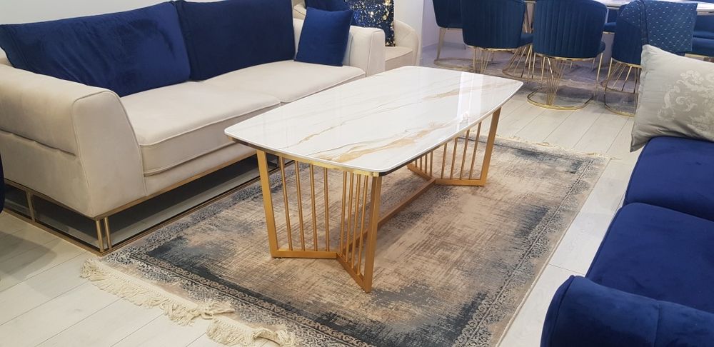 Jurnalniy stol usti Toshdan l  Журнальный столик из камень. 120×60 см.