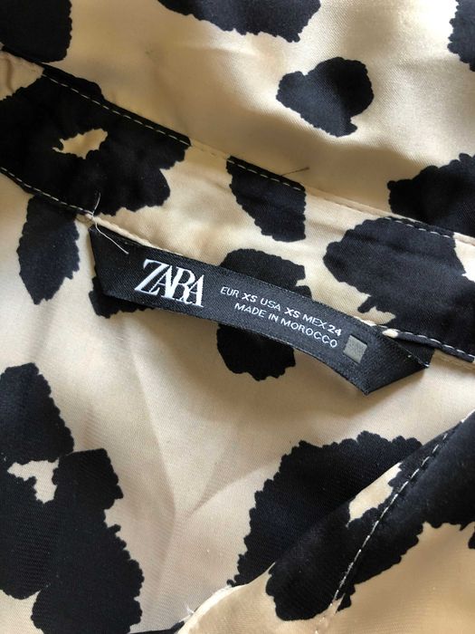Дамска риза в животински принт Zara - размер XS