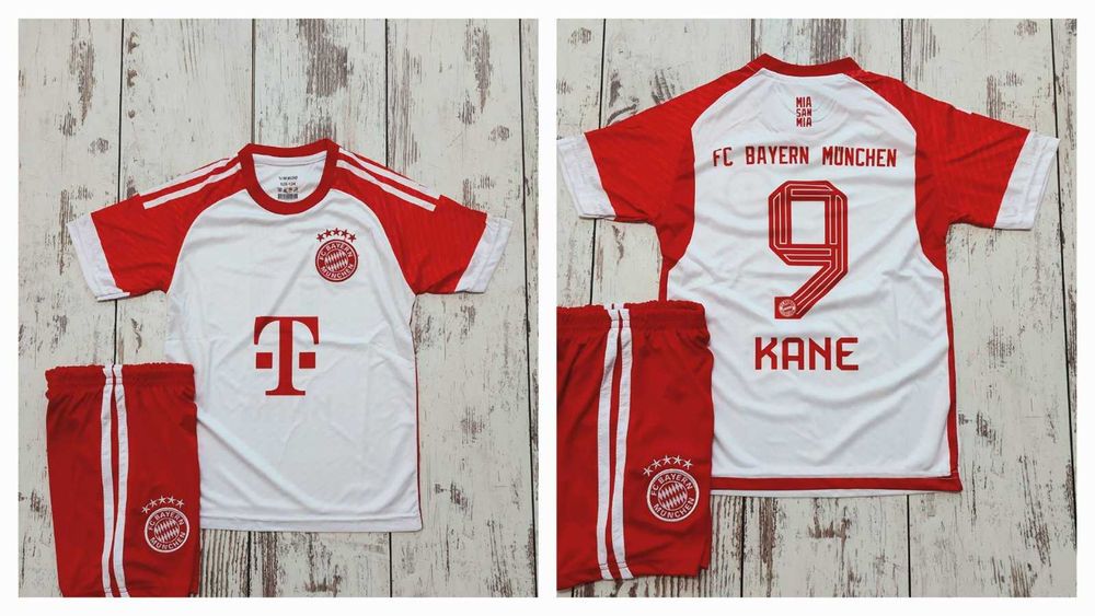 ПРОМО екип с топка Harry Kane 9 BAYERN Munchen детски Екип Хари Кейн