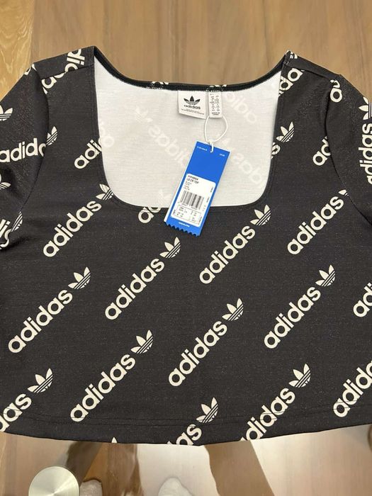 Кроп топ Adidas размер-L