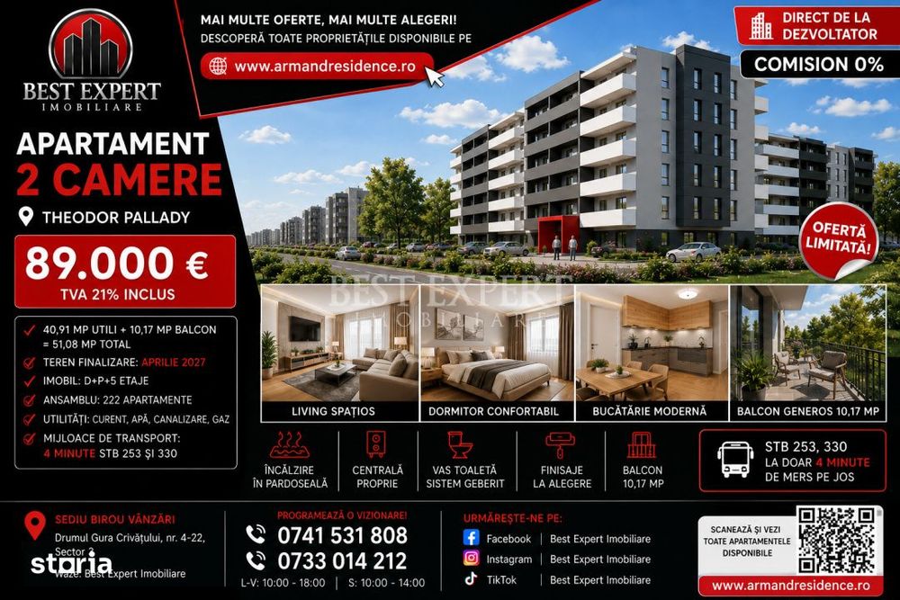2 Camere | Apartament Nou | Parcare Acoperita INCLUSĂ la Avans 50% — fotografia 1