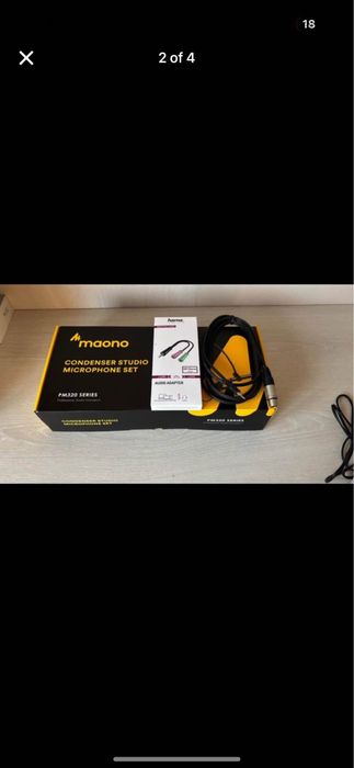 Maono AU-PM320S Студиен кондензаторен микрофон.