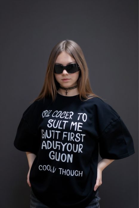 Футболка с надписью