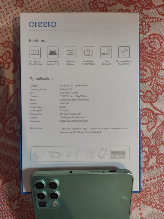 Planshet (Oteeto tab8)