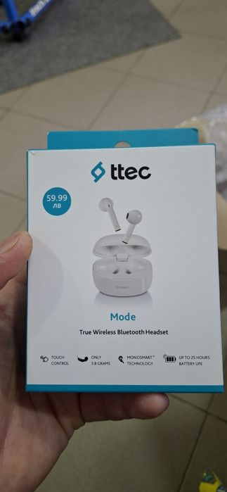 Bluetooth слушалки TTEC