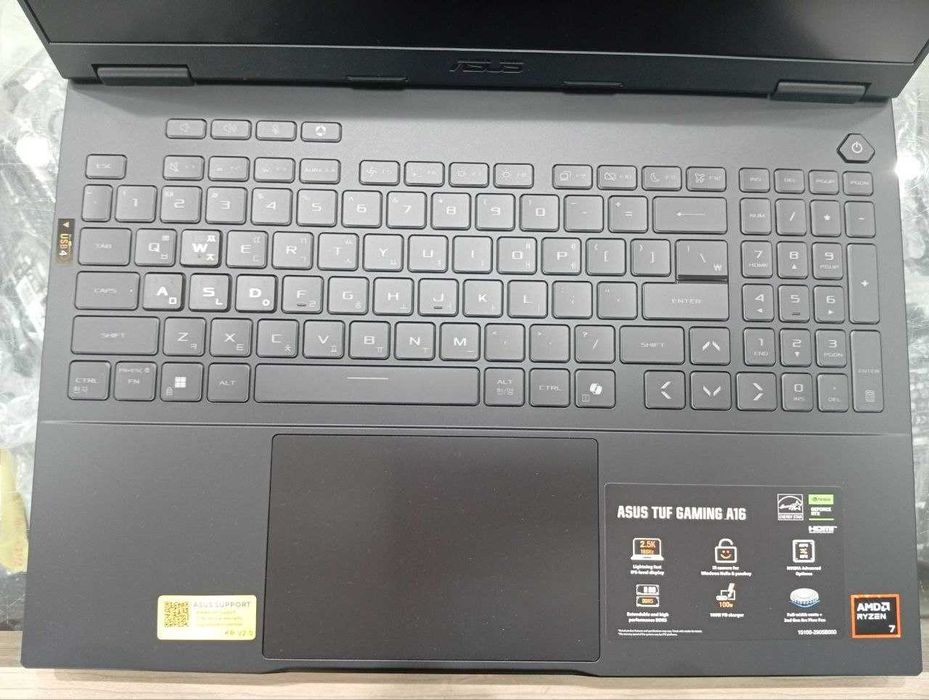 ASUS TUF A16 16" 165Hz AMD R7 260 16GB DDR5 512GB SSD RTX 5060 8GB