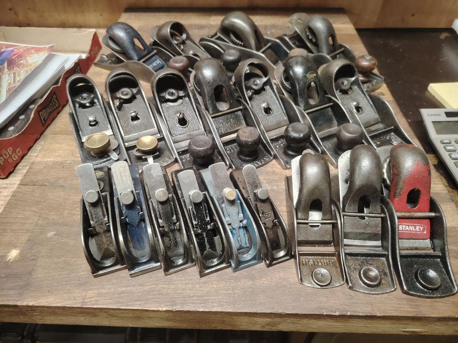 block plane si bullnose englezesti Stanley si Record