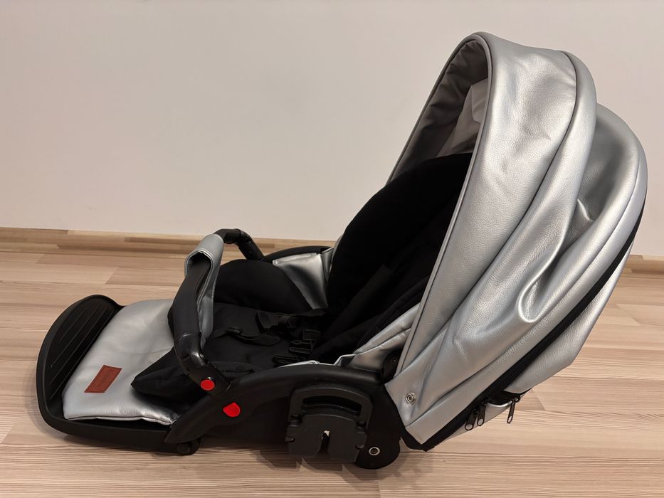 Căruț Krausman 3 in 1 Mirage Swift Silver