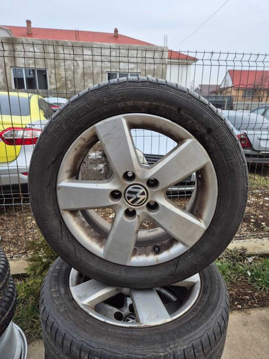 Set Jante aliaj Volkswagen 5x112, cu anvelope 205/55R16 6,5j et 50
