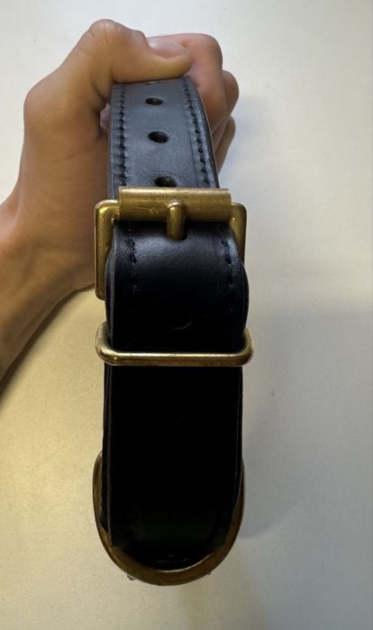 Set Zgardă + Lesă Piele