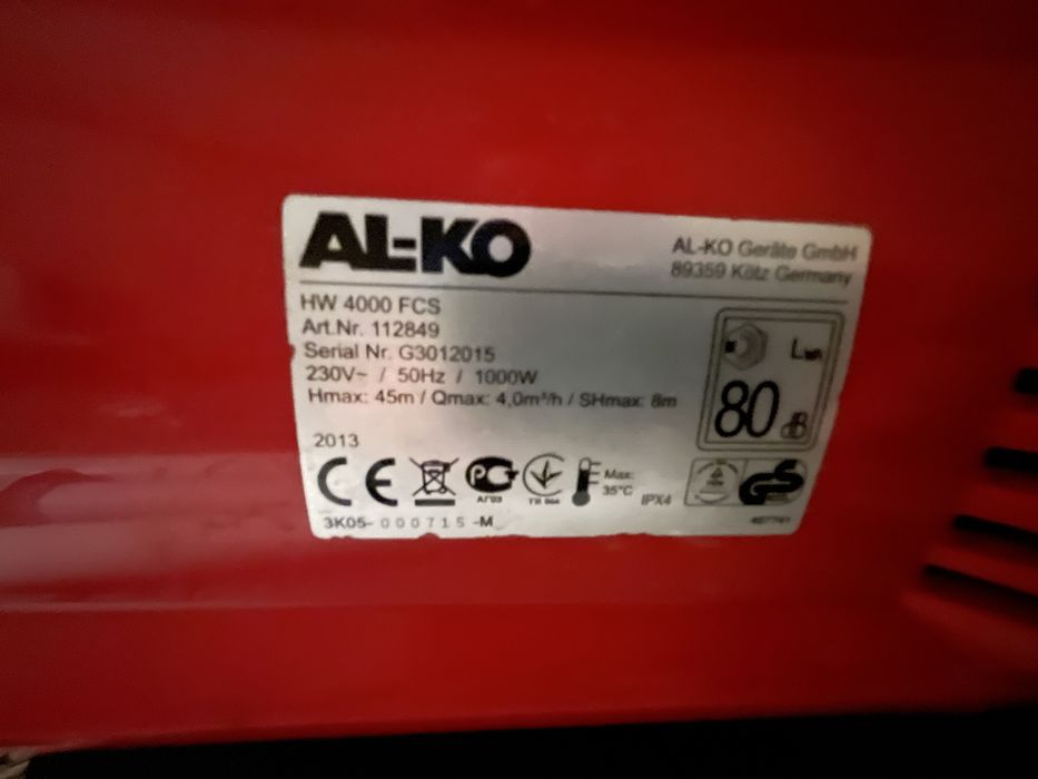 hidrofor gardena al ko