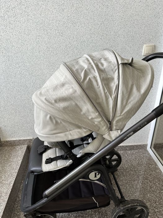 Детска количка Peg Perego Modular Lounge 3 в 1, цвят Moonstone