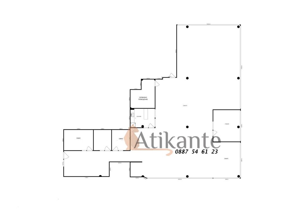 Дава се под наем Офис в София, Летище София - 511 кв.м за 7645.41 € - Снимка #11