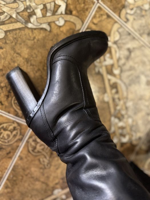 Кожаные турецкие сапоги