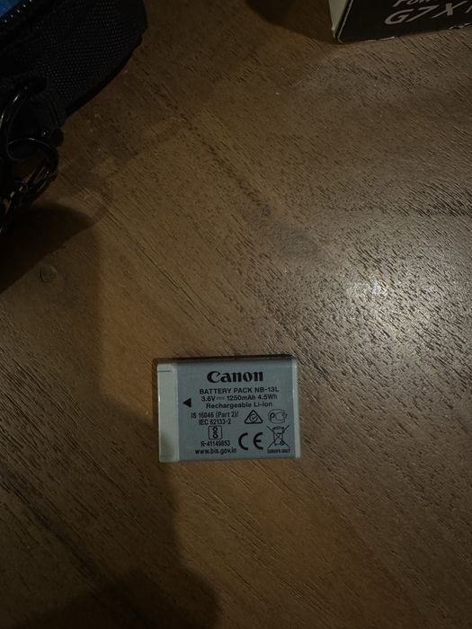 Camera Canon G7X Mark 3