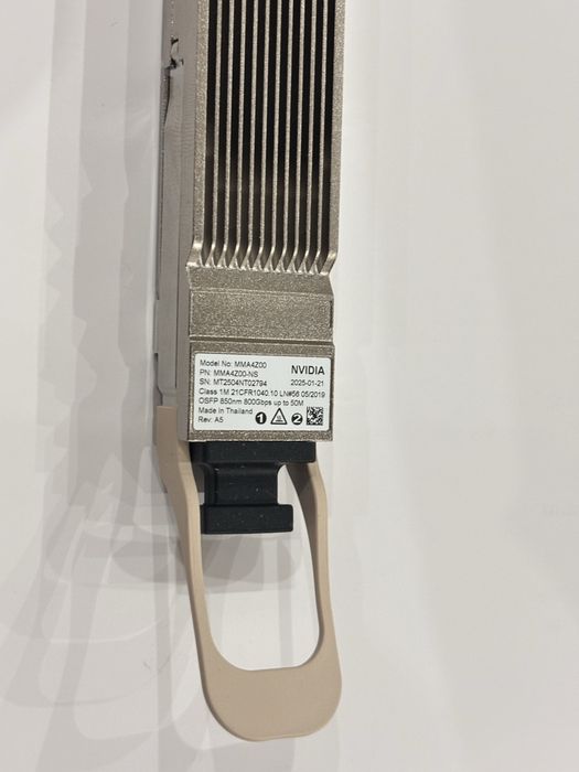 NVIDIA MMA4Z00 800G OSFP Transceiver (NEW)