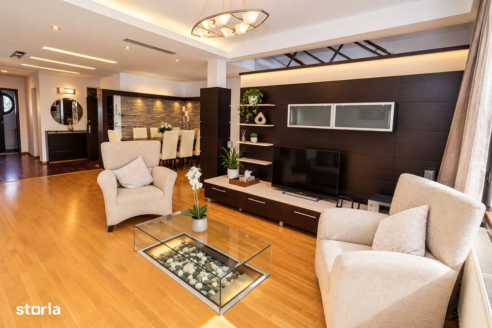 Duplex In Herăstrău | 5 Camere | Office | 3 Băi | 4 Balcoane | Parc