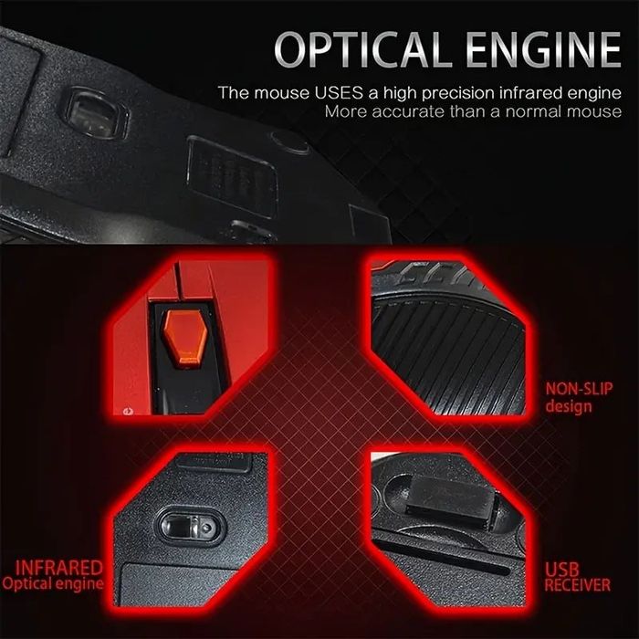 Игровая мышка беспроводная