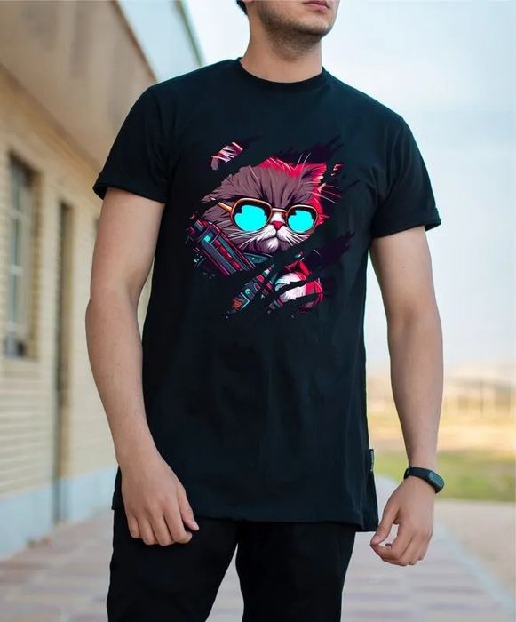 Футболка с принтом