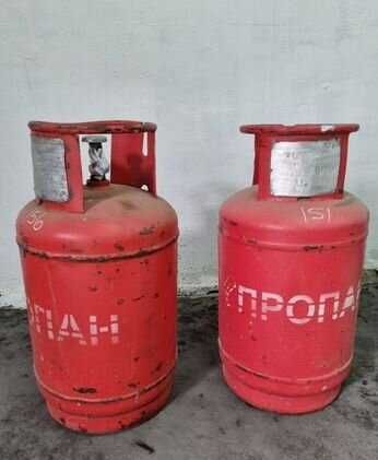 Газовый балон вентильный