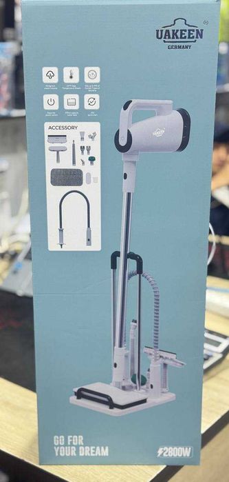 Пароочиститель Uakeen универсальный с доставкой на дом, гарантия год.