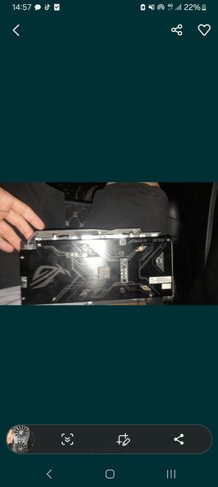 Продам Gtx 1050 ASUS ROG STRIX