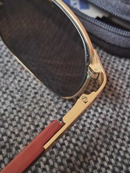 Oчила Cartier Paris Red Wooden Temple 59-16-130