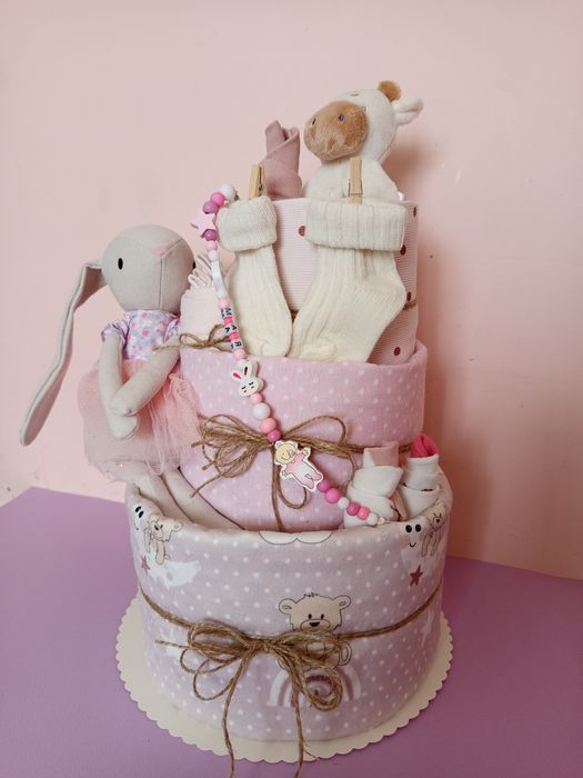 Торта от памперси