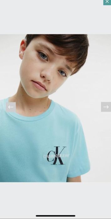 детская футболка Calvin Klein