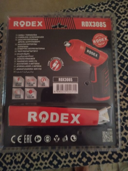 Шуруповёрт Rodex