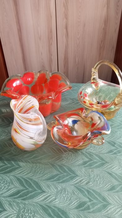 Советское цветное стекло.